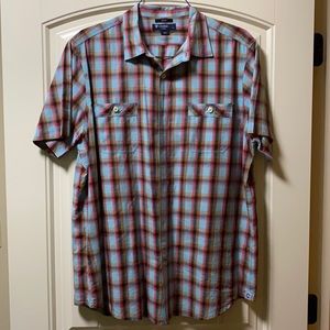 Cremieux Men’s button down plaid shirt